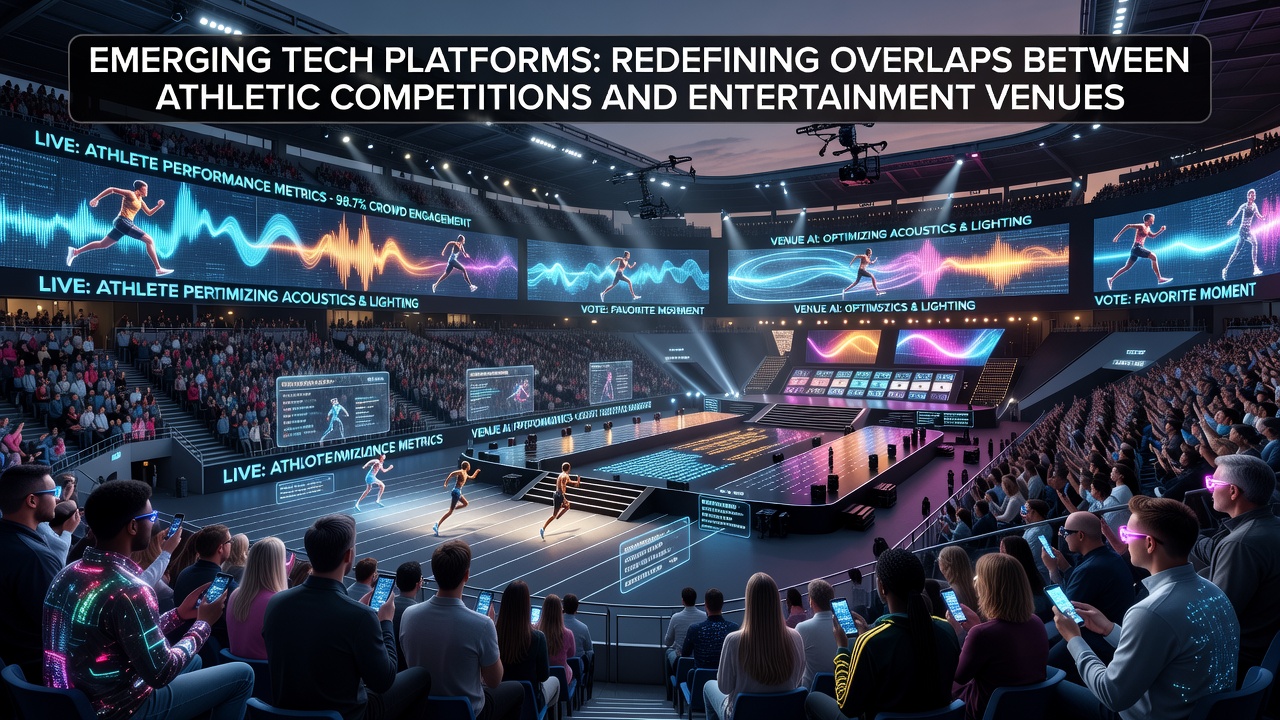 How Emerging Tech Platforms Are Redefining Overlaps Between Athletic Competitions and Entertainment Venues